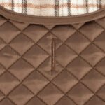 Luxury Heritage Καπιτονέ Αδιάβροχο Μπουφάν με Επένδυση Sherpa – Chestnut Brown - Image 5